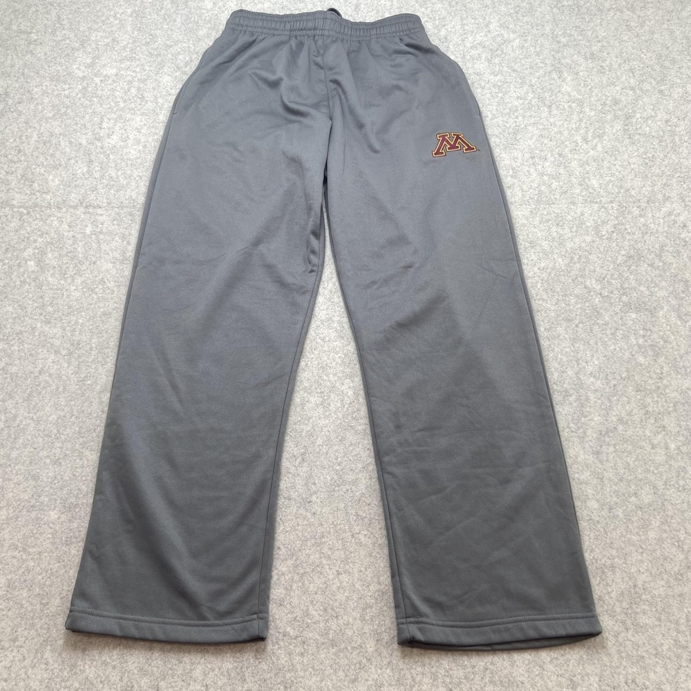 Minnesota Golden Gophers Pants Mens Small (26x29) Gray NCAA College Fleece